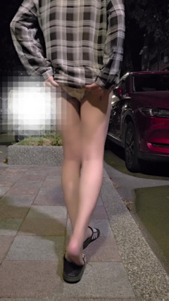 No Pants for a Walk