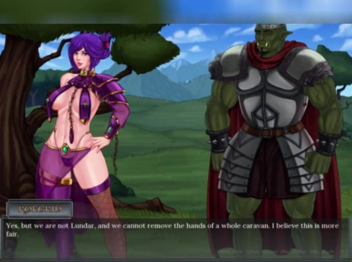 3DXXXTEEN2 Cartoon: Sabia enslaves the catgirls. 3D porn cartoon sex