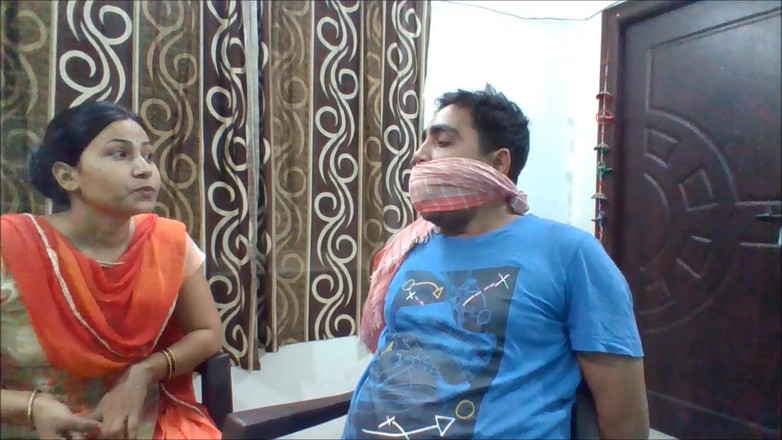 Selfgags femdom bondage: Kapa çeneni koca