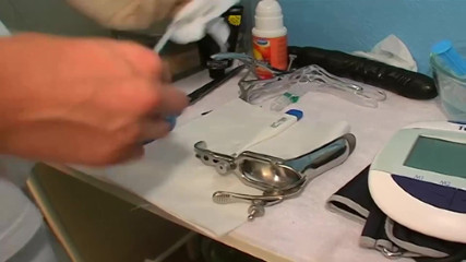 Gazongas: Blonde bitch and her doctor have deep exam