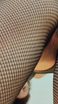 Big Booty Shake Stripper Fishnet Lapdance Teasing You Pussy