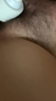 Amateur Hairy Anal Squirting Orgasm with Dirty Talk From My Wife.
