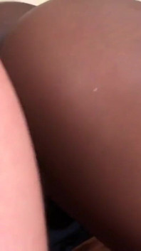 Cashmer Minage ebony skin has interracial sex