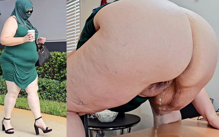 Big juicy ass booty clapper & jamdown: Velká kráska SSBBW s velkým zadkem byla tak nadšená, že předváděla...