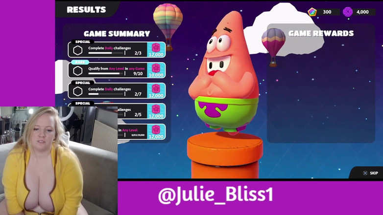 Julie Bliss: Fall Guys - Gamergirl - Livegaming