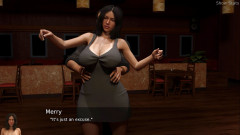 Porny Games: Istri hot proyek - tarian malam (61)