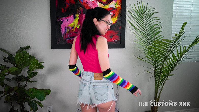 1111CustomsXXX: Alex Coal- Pussy Spread Masturbation!