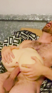 Big Dick Stroking Using My Grace Ass Doll by Tantaly