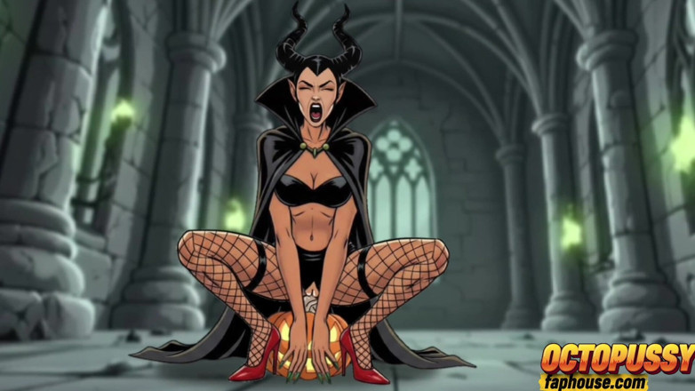 Octopussy Lovers Club: Şehvetli maleficent: çizgi film