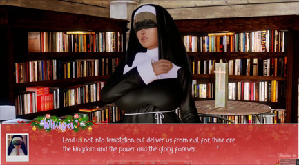 Cumming Gaming: Unlimited Christmas [xmas hentai porn play] ep.15 stepsister Sophia the nun...