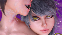 Gameslooper Sex Futanation: Transeksüel hikayeleri (futanari bölüm 11) - animasyon