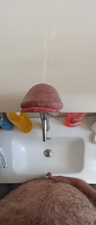 A Good Piss in the Bathroom Sink