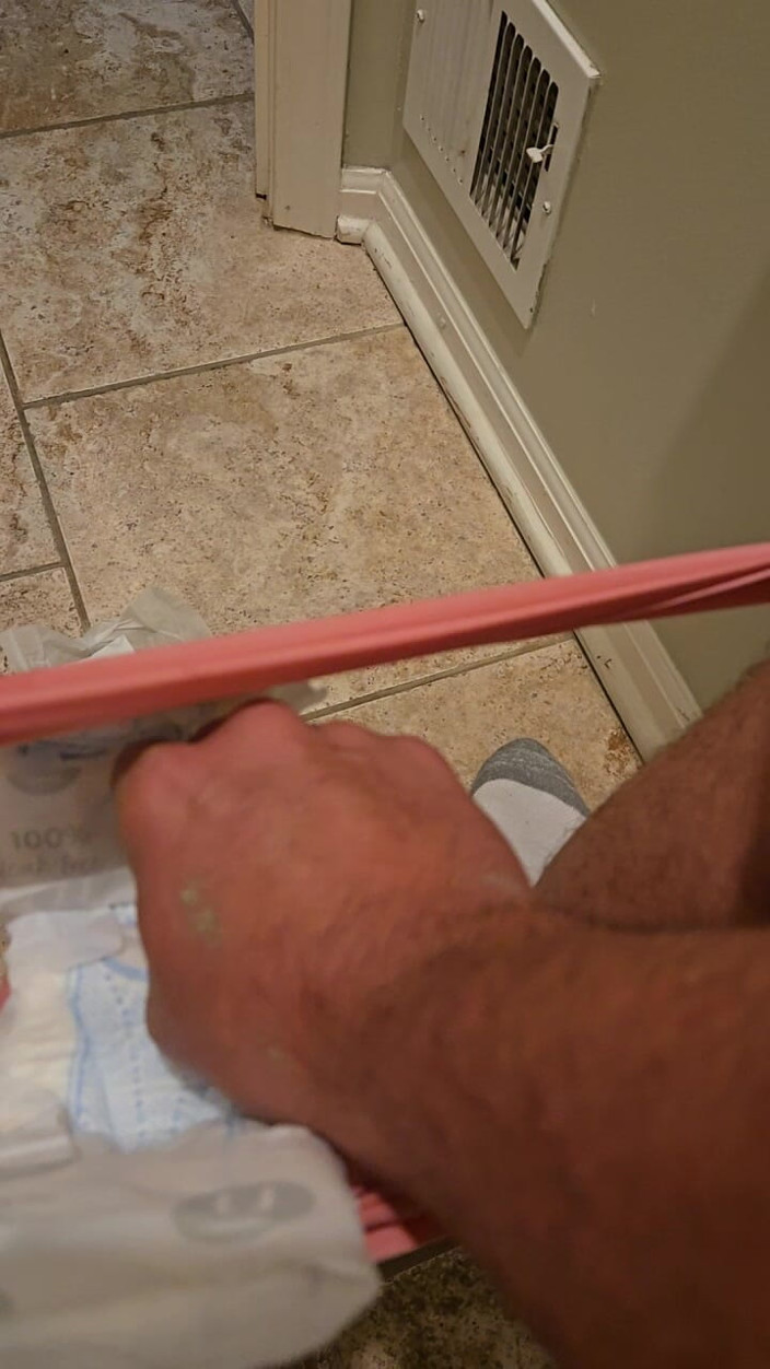 Takepad: Großer Maxi-pad-wechsel