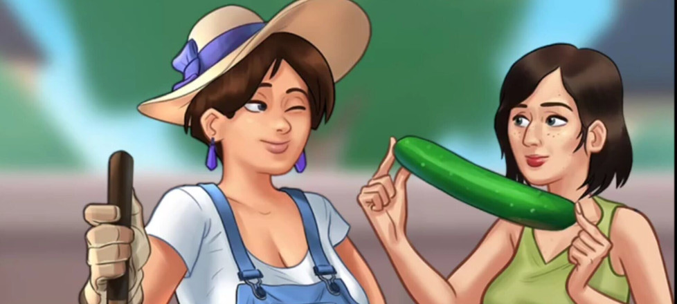 Lana Game plays: Cerita musim panas #58 - cewek ini pengen bange kontol besar di...