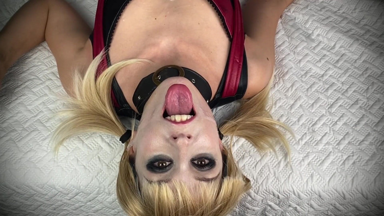 Candystart Videos: Harley Quinn Cosplay trojka s Monster Cocks