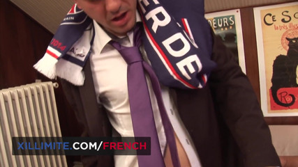 French girls at work: Hot brunette gets sodomized by a football fan