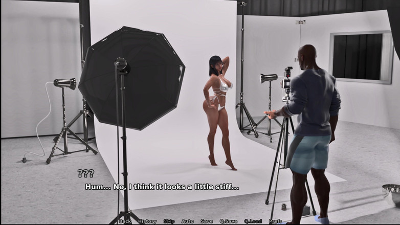 Wickedgammes studio: 彼女が異人種間のスリーサムを望んでいます!(パート3)