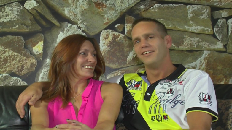 German Homemade: Hot German MILF fucked by two horny dudes