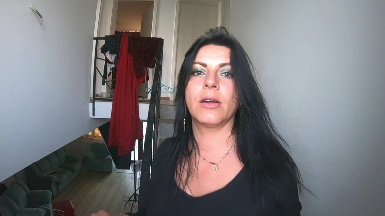 MilfyCalla: Smoking Leather Dance. Ripped Jumpsuit Pussy Tease, Toilet Pee and...
