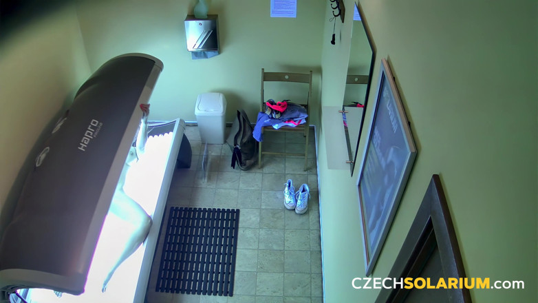 Czech Solarium: Solarium Ceko 316: Pertunjukan Solarium Tante Semok