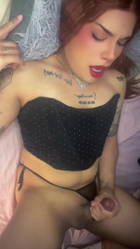 My First Cumshot Content - Trans Latina
