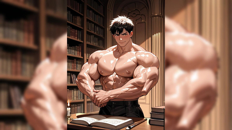 Erotic Man: 无毛肌肉大屁股 ai 幻灯片
