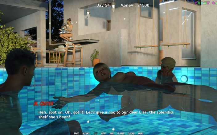 Porny Games: Lisa totálně vyšetřuje! od Dragofinder Studio - manžílek má sex s...