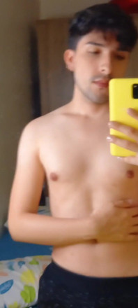 Naked on Mirror