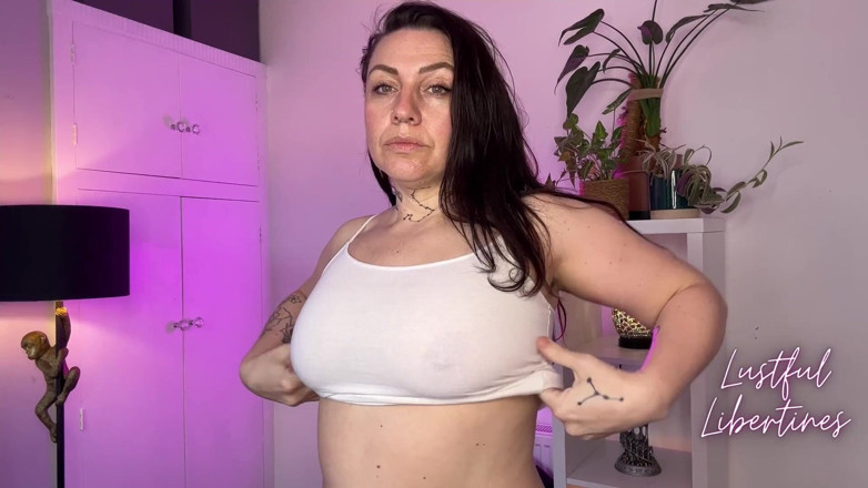Lustful Libertines: Surprise Creampie for Cheating Whore Stepmom