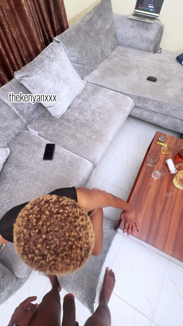 THEKENYANXXX: Petite Ebony Girlfriend Is Addicted to Big Dicks