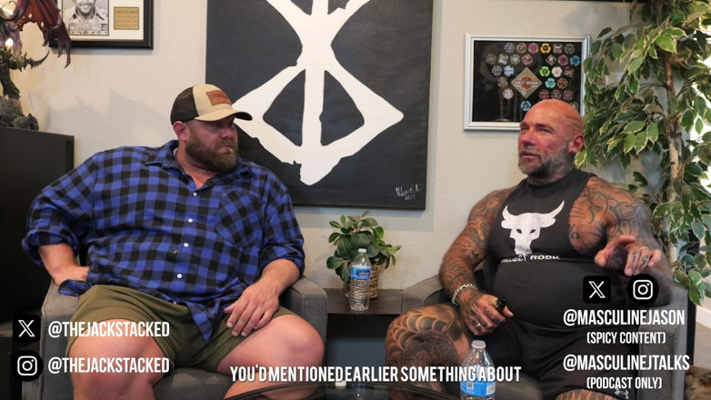 Raw and Uncensored with Masculine Jason: Porn star confessions - jack stacked (bölüm 222)