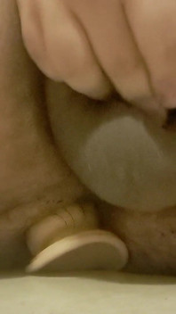 Chubby Sissy Cumming in Chastity