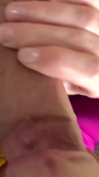 Creampie orale punto di vista femminile - pompino post allenamento