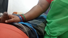 Veni: Tamil Stepmom Caught Stepson Masturbate and Helped Him Cum Quickly