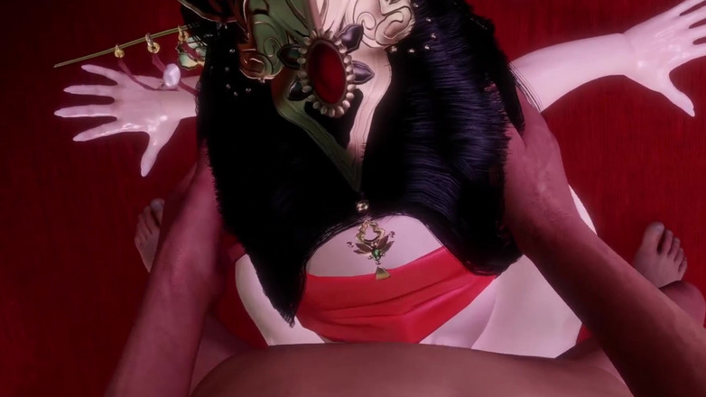 Why fuck so hard: 3D BBW Asian Whore Have Her First Time Threesome Sex