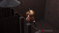 3dxpassion-transgender: รูฉี่ hardcore สาวข้ามเพศวัยรุ่นโดนหนุ่มกล้ามโตใส่หน้ากากเย็ด