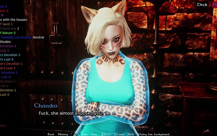 NSFW Gaming: Cat Girl Recharges Magic by Rubbing Her Tits All Over...