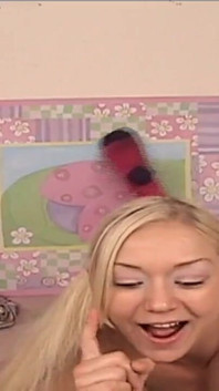 My Flexible Teen Body Gets Fucked Hard by a Fan on Live Stream Web Cam