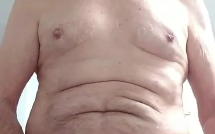 Silver Fox Sex: Got horny while I was painting