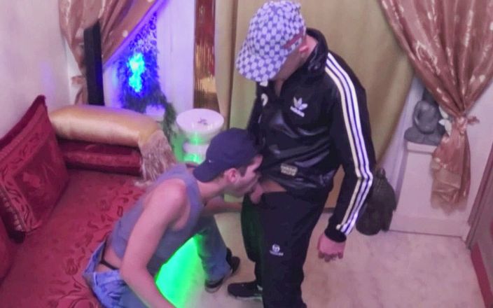 Crunch Boy: Romeo follada por heterosexual árabe, Kader, gran bola