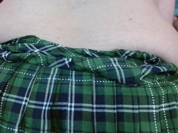 CosmicJones88: Fat Sissy Loser in Shcool Girl Clothes Goes Ass to...