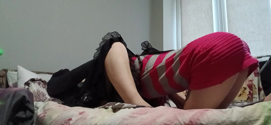 Lesbian-illusion: Derslerden sonra öğretmenimizin amını yaladığımı kimse bilmiyor