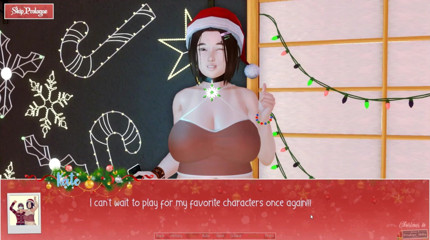 Cumming Gaming: Nieograniczone Święta Bożego Narodzenia [xmas hentai porno play] ep.2 Podróż bożonarodzeniowa z...