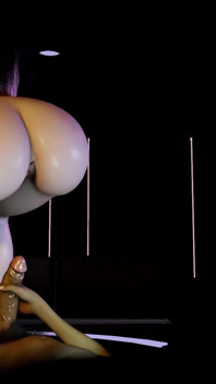Chubby Chick Ride the Big Cock - 3D Animation
