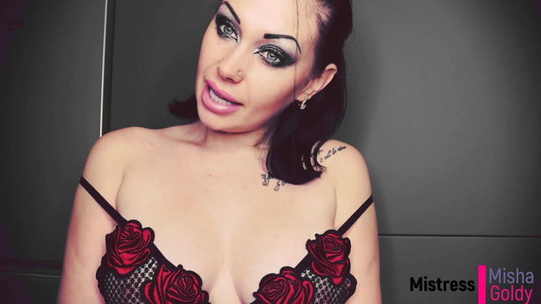 Goddess Misha Goldy: Hanya 2 minit kongkek untuk dipancut semasa menyembah bibir dan tetek...
