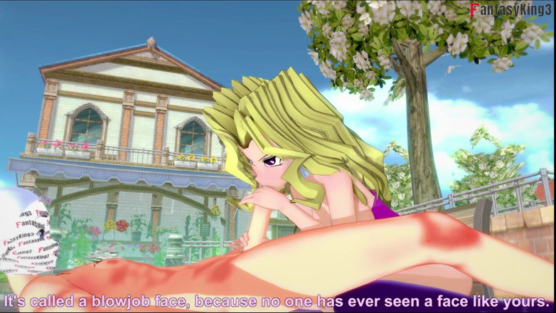Fantasy king: Mai Valentine se fute - Yu Gi Oh