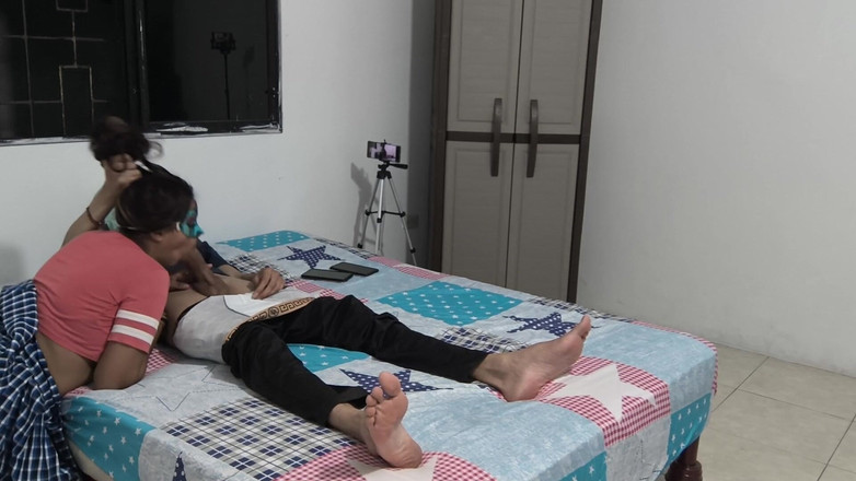 NEGRITA SEXY: Moja nowa 18-letnia dziewczyna liże i ssie mój wielki brązowy uległy...