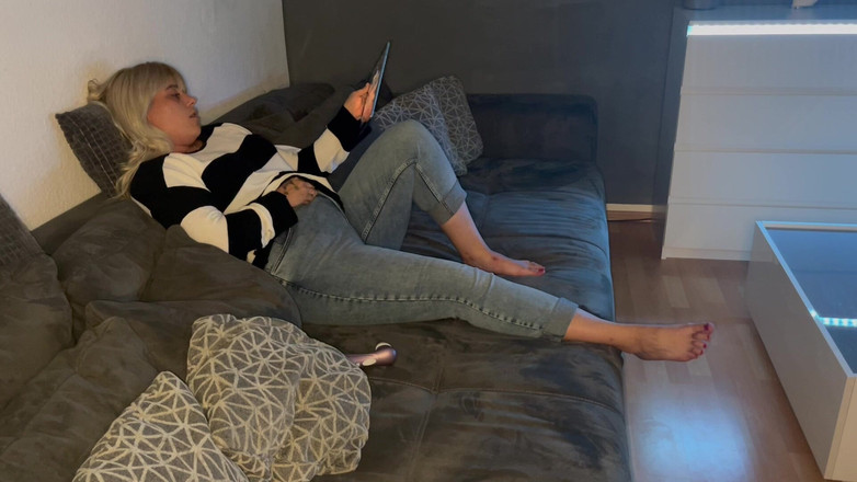 Bonieclydeerotik: Masturbacja Podczas Oglądania Porno Wielokrotne Orgazmy Zaspokaja Palcowanie Mokre Na...