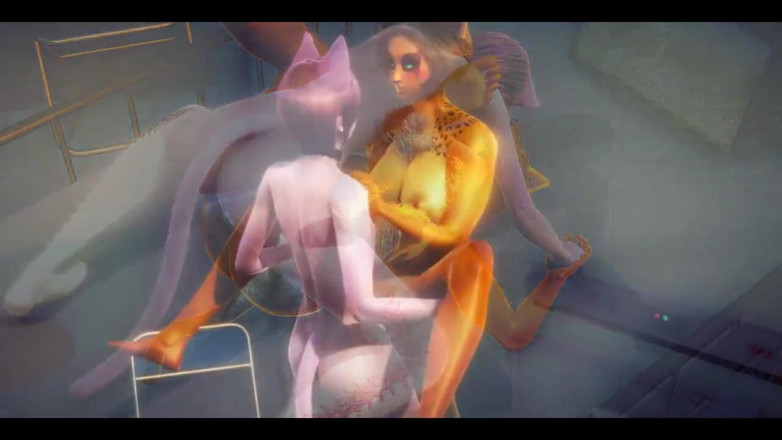 HentaiTubes: Tüylü hentai - kedi mew ve gepard sapık seks - Japon Asyalı...