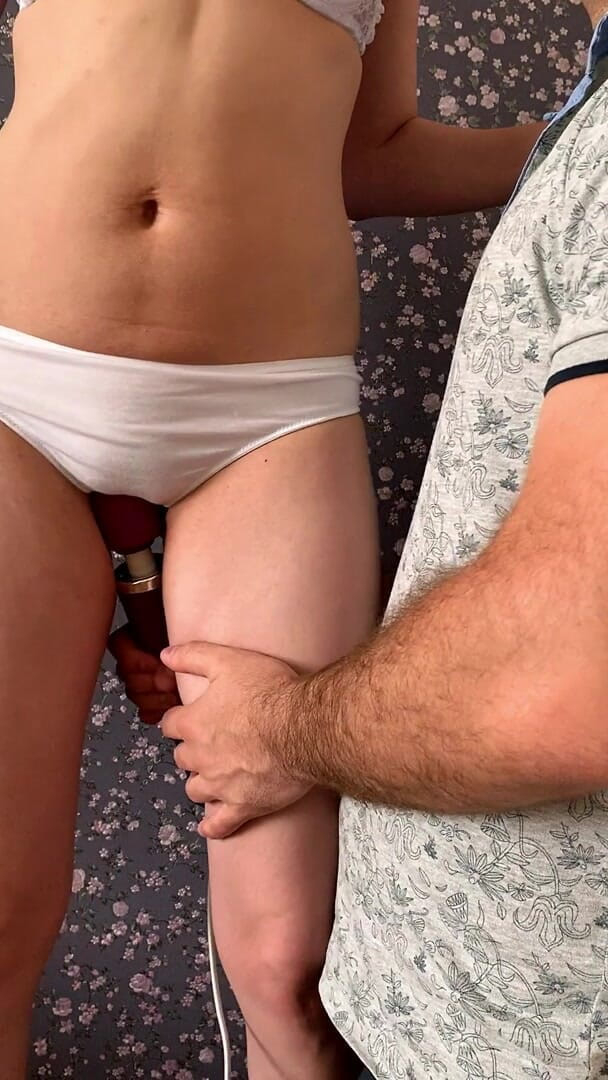 Julia-Softdome: Contractions d’un orgasme féminin, vidéo maison